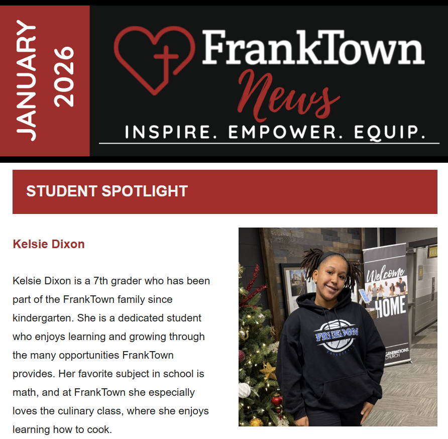 January 2026 Newsletter