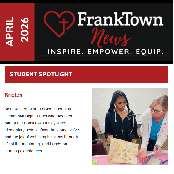 April 2026 Newsletter