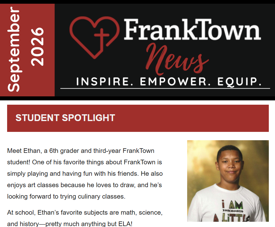 September 2026 Newsletter